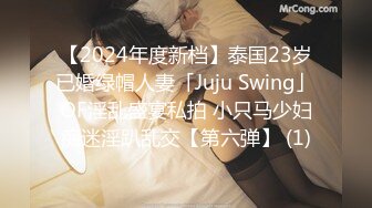 【2024年度新档】泰国23岁已婚绿帽人妻「Juju Swing」OF淫乱盛宴私拍 小只马少妇痴迷淫趴乱交【第六弹】 (1)