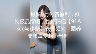 ⚫️⚫️最新9月付费福利，推特极品绿帽，性瘾情侣【91A-sce与小条】长视频⑥，圈养高质量萝莉小母狗