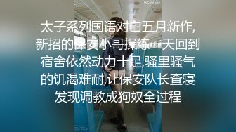 太子系列国语对白五月新作,新招的保安小哥操练一天回到宿舍依然动力十足,骚里骚气的饥渴难耐,让保安队长查寝发现调教成狗奴全过程