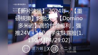 【新片速遞】 2024年，【重磅核弹】约啪大神【Domino 多米诺】高价付费福利，强推24V＋16P，学生妹露脸[1.13G/MP4/29:02]