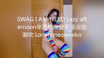 SWAG I AM NEKO Lazy afternoon半透明橱窗手淫浴池潮吹 Lonelymeowneko